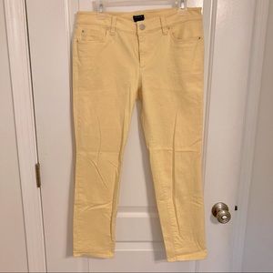Ann Taylor Yellow Jeans Size 8